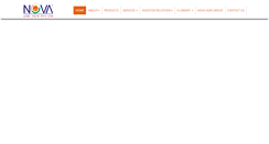 Desktop Screenshot of novaagritech.com
